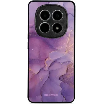 Pouzdro na mobilní telefon Lesklý kryt Mobiwear Glossy - Xiaomi Redmi Note 15 5G - G050G - Fialový mramor (Prémiové lesklé pouzdro, obal, kryt Mobiwear Glossy na mobil Xiaomi Redmi Note 15 5G - G050G - Fialový mramor, materiál Plast + TPU silikon - krytí po všech stranách,)