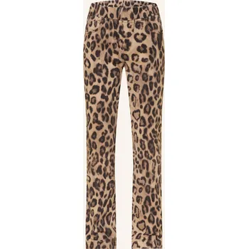 Monari Dámské Kalhoty, světle hnědá / hnědá / černá, 36