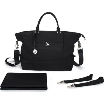 Kočárek Cottonmoose taška na kočárek BAG BOX Black, Silver