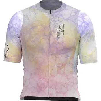 cyklistický dres Maloja RamseckM shaded white bubbles M