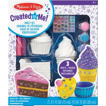 Výtvarná sada Y-Vymaluj a sestav 25x29cm /Dortíky/ MDk19535