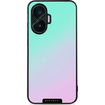 Pouzdro na mobilní telefon Lesklý kryt Mobiwear Glossy - Xiaomi Poco F7 - G063G Mátový a fialový odstín (Prémiové lesklé pouzdro, obal, kryt Mobiwear Glossy na mobil Xiaomi Poco F7 - G063G Mátový a fialový odstín, materiál Plast + TPU silikon - krytí po všech stranách, neošoupateln