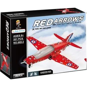 ostatní stavebnice Kovová stavebnice letadlo 201 ks