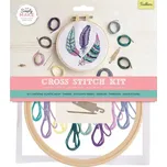 DpCraft Kreativní sada na vyšívání peří