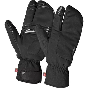 Cyklistické rukavice GripGrab GripGrab Nordic Lobster 2 zimní rukavice 3-prsté, černá velikost M