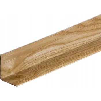 soklová lišta Lišta Cezar PVC 24 x 28 délka 1500 cm dub