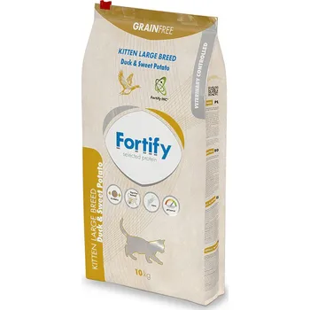 Krmivo pro psa Fortify Kitten Large Breed Duck & Sweet Potato 3 kg