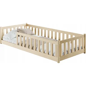 Dětská postel Bella 80x160 nelakované dřevěné dětské patrové postele Lano Meble