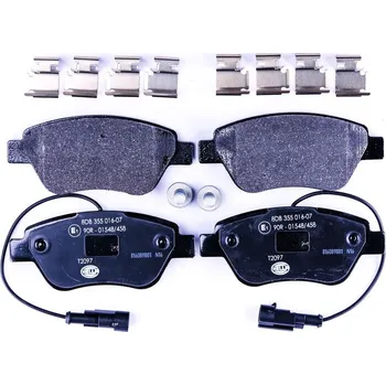 Brzdová destička Sada brzdových destiček, kotoučová brzda HELLA PAGID 8DB 355 016-071