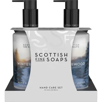 Péče o ruce SCOTTISH FINE SOAPS Winterwood Sada péče o ruce a tělo, 2 × 300 ml