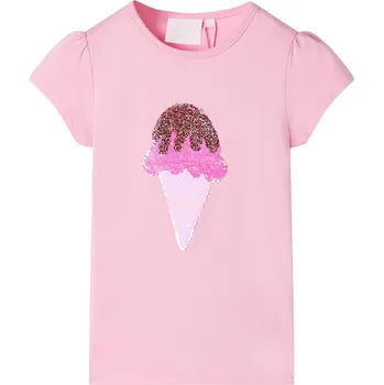 Chlapecké tričko vidaXL Dětské tričko 140 [10723] Barva: Růžová