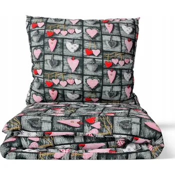 Povlečení KREPOVÉ POVLEČENÍ 160X200 VZOR BÍLÁ HRUBÁ POLSKÁ