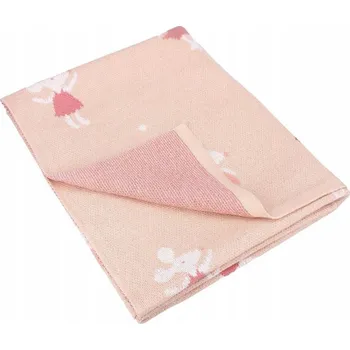 Dětská deka Bavlněná deka pro děti Mouse Lola 100x80 cm KIDZROOM