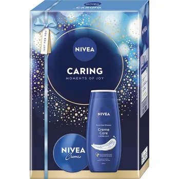 Kosmetická sada Kazeta Nivea Caring /SPG +krém 75 ml/