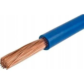 elektrický kabel KABEL LGY H07V-K 1x70mm2 450/750V MODRÝ MĚDĚNÝ LANKOVÝ 1m