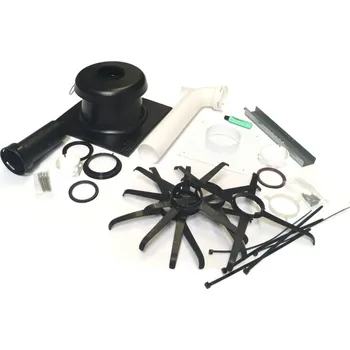 Kouřovod BRILON univerzální komínová sada renoSET KLASIK DN80/125, DN80 flex s poklopem