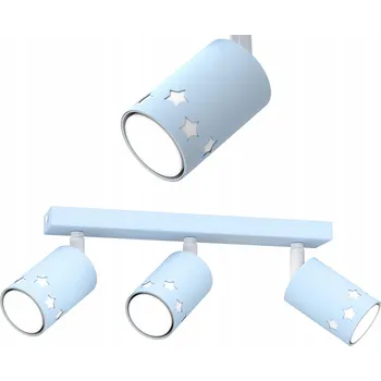 Stropní svítidlo Moonlight GU10 modré