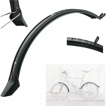 Blatník na kolo Zadní blatník SKS černý