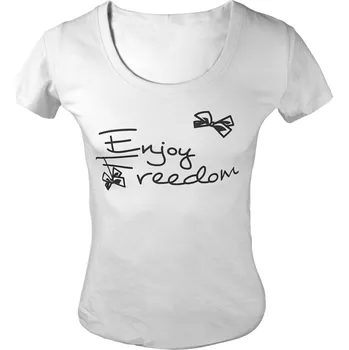 Dámské tričko Erco Dámské triko Enjoy Bílá M