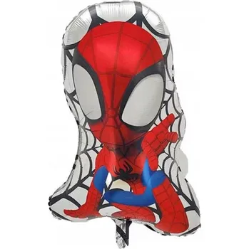 Balónek Fóliový balónek Spiderman v síti 72x47 cm