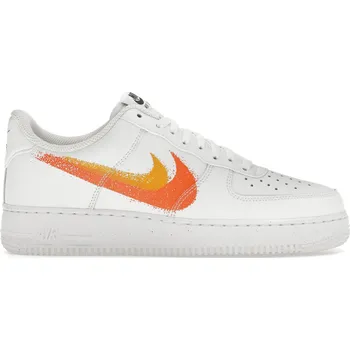 Pánská obuv Nike Air Force 1 Low '07 Spray Paint Swoosh White Safety Orange Velikost: 47 FJ4228-100