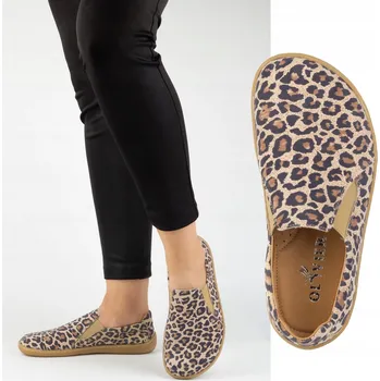 Dámské polobotky BAREFOOT Dámské minimalistické nazouváky 1308POL lampard 38