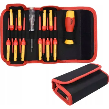 Šroubovák Yato izolovaný šroubovák s vyměnitelnými hroty, 12 kusů