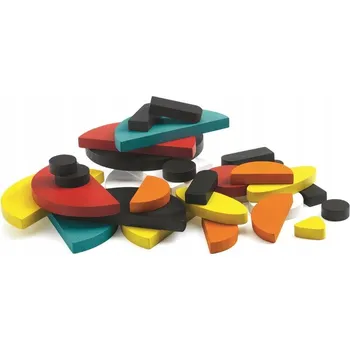 Dřevěná hračka Dřevěné puzzle Geonimo Zvířátka Djeco