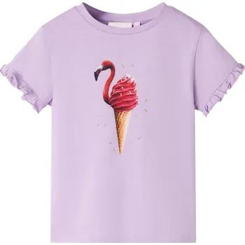 Chlapecké tričko vidaXL Dětské tričko světle 128 [10802] Barva: Šeříková