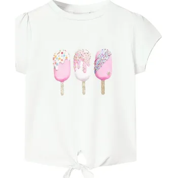 vidaXL Dětské tričko světle 104 [10695] Barva: ecru