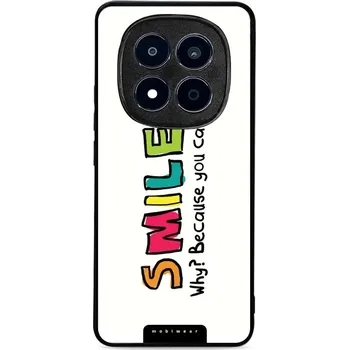 Pouzdro na mobilní telefon Lesklý kryt Mobiwear Glossy - Xiaomi Redmi Note 15 Pro 5G - G073G Smile (Prémiové lesklé pouzdro, obal, kryt Mobiwear Glossy na mobil Xiaomi Redmi Note 15 Pro 5G - G073G Smile, materiál Plast + TPU silikon - krytí po všech stranách, neošoupatelný potisk,)