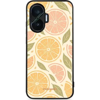 Pouzdro na mobilní telefon Lesklý kryt Mobiwear Glossy - Xiaomi Poco F7 - GP80G Citrusy (Prémiové lesklé pouzdro, obal, kryt Mobiwear Glossy na mobil Xiaomi Poco F7 - GP80G Citrusy, materiál Plast + TPU silikon - krytí po všech stranách, neošoupatelný potisk, tenké provedení, možno