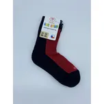 Surtex dospělé ponožky JARO 75% merino červené Velikost EU: 38-41