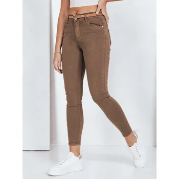 Dámské džíny Dámské skinny džíny Dstreet DStreet bílá | kaki 3429512