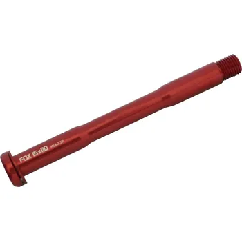 Sting Pevná osa Sting ST-FX15B, černá, 15x110 pro FOX závit M14x1,5, červená