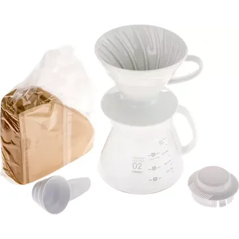 Kávovar Hario V60-02 Ceramic Dripper set