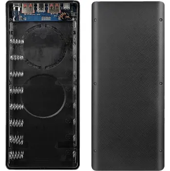 Powerbanka POUZDRO NA BATERIE POWERBANK 16x 18650 QC 22,5W USB-C + USB