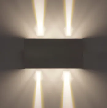 Nástěnné svítidlo Zahradní nástěnné svítidlo ProVero bílé, integrovaný LED zdroj 12 W