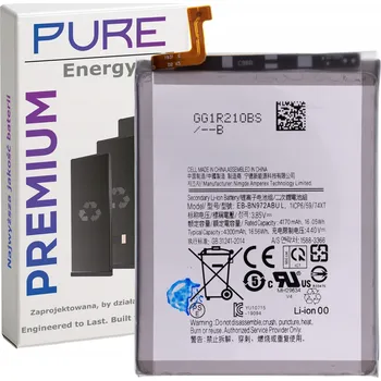 Baterie pro mobilní telefon Baterie Pure Energy pro Samsung Note 10 Plus EB-BN972ABUL 4300mAh