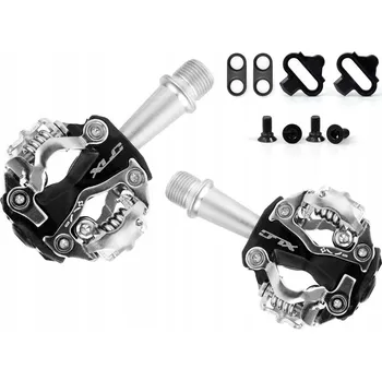 Pedál na kolo Nášlapné pedály SPD XLC PD-S15 MTB bez klipsů