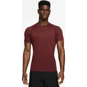 Dámské tričko Nike Pro Training tréninkové tričko - 0 - červená - S