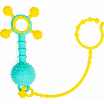 Smyslové kousátko Möbi silikonové modré