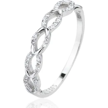 Prsten Prsten JVD SVLR1306XJ6BI stříbrný