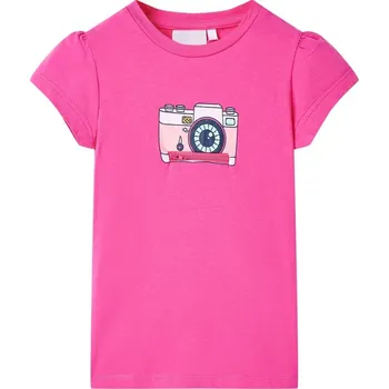 Chlapecké tričko vidaXL Dětské tričko jasně 92 [10464] Barva: Růžová