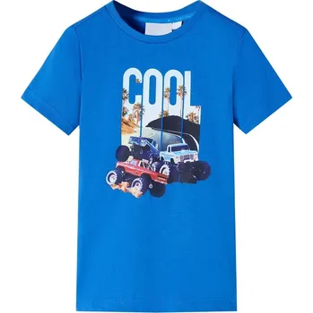 Chlapecké tričko vidaXL Dětské tričko 92 [12534] Barva: Modrá