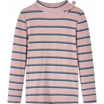 Chlapecké tričko vidaXL Dětské tričko s dlouhým rukávem 116 [14116] Barva: Světle růžová