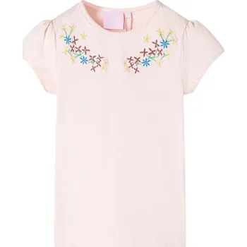 Chlapecké tričko vidaXL Dětské tričko světle 92 [11329] Barva: Růžová