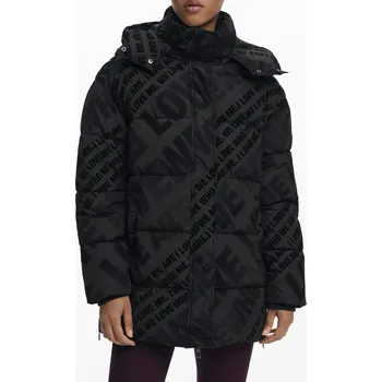Dámská bunda Černá bunda Desigual pro ženy DESIGUAL černá 3431017