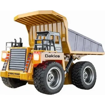 RC model auta RC Důlní nákladní auto se sklápěčkou 1:18 na dálkové ovládání