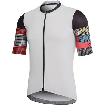 cyklistický dres Dotout Dres Dotout Stripe ice white velikost XXXL